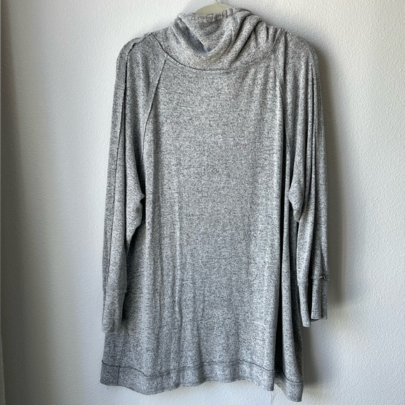 Asymmetric Cowl Neck Sweater - Picture 2 of 3